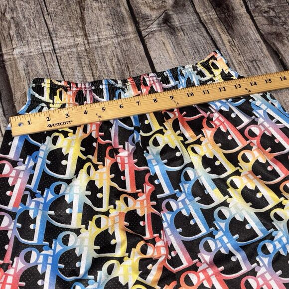 Off Brand Dior Mesh Shorts Multi Color Mens Size Small - Picture 7 of 7